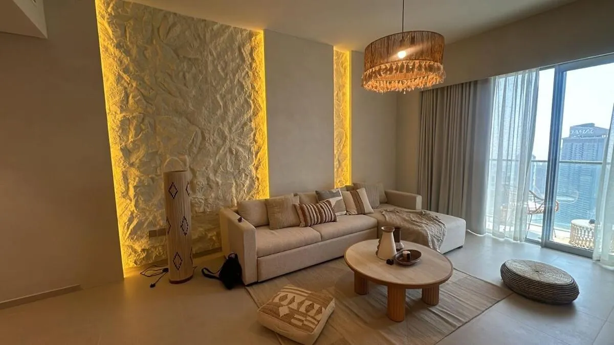 2Br Luxe Sea View Bohemianstyle Apartment Dubai United Arab Emirates