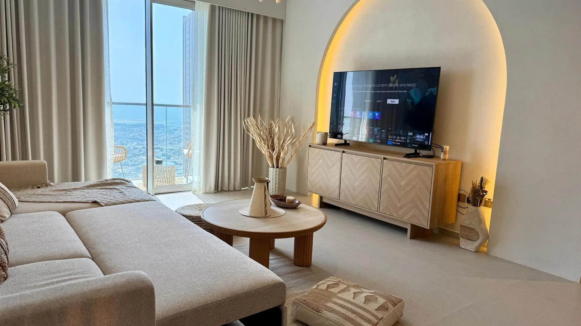 2Br Luxe Sea View Bohemianstyle Apartment Dubai 0*,  United Arab Emirates